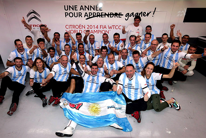 Jose Maria Lopez WTCC Champion 2014